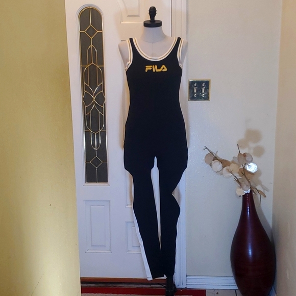 FILA Solid Basic Jumpsuit - Picture 1 of 9